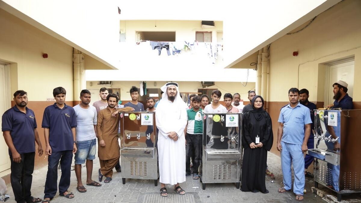 Charity installs 100 water coolers ahead of summer in UAE