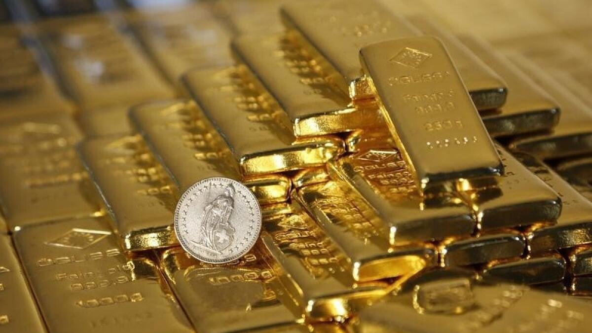 Spot gold fell 0.6 per cent to $1,799.23 per ounce. - Reuters