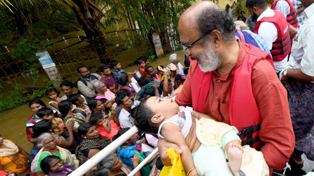 Kerala flood losses $2 billion, toll touches 164