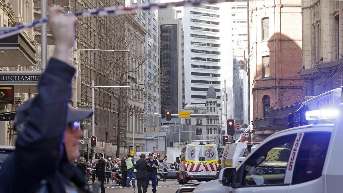 Sydney knife attack, Australia, Stabbing 