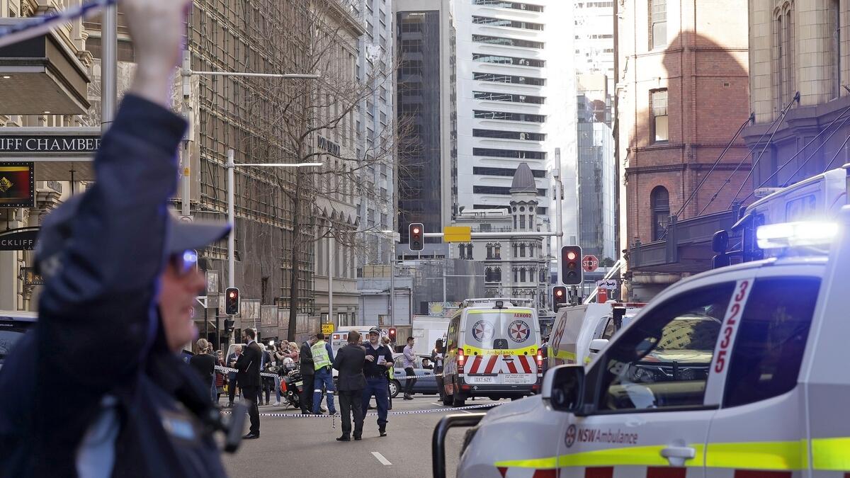 Sydney knife attack, Australia, Stabbing 