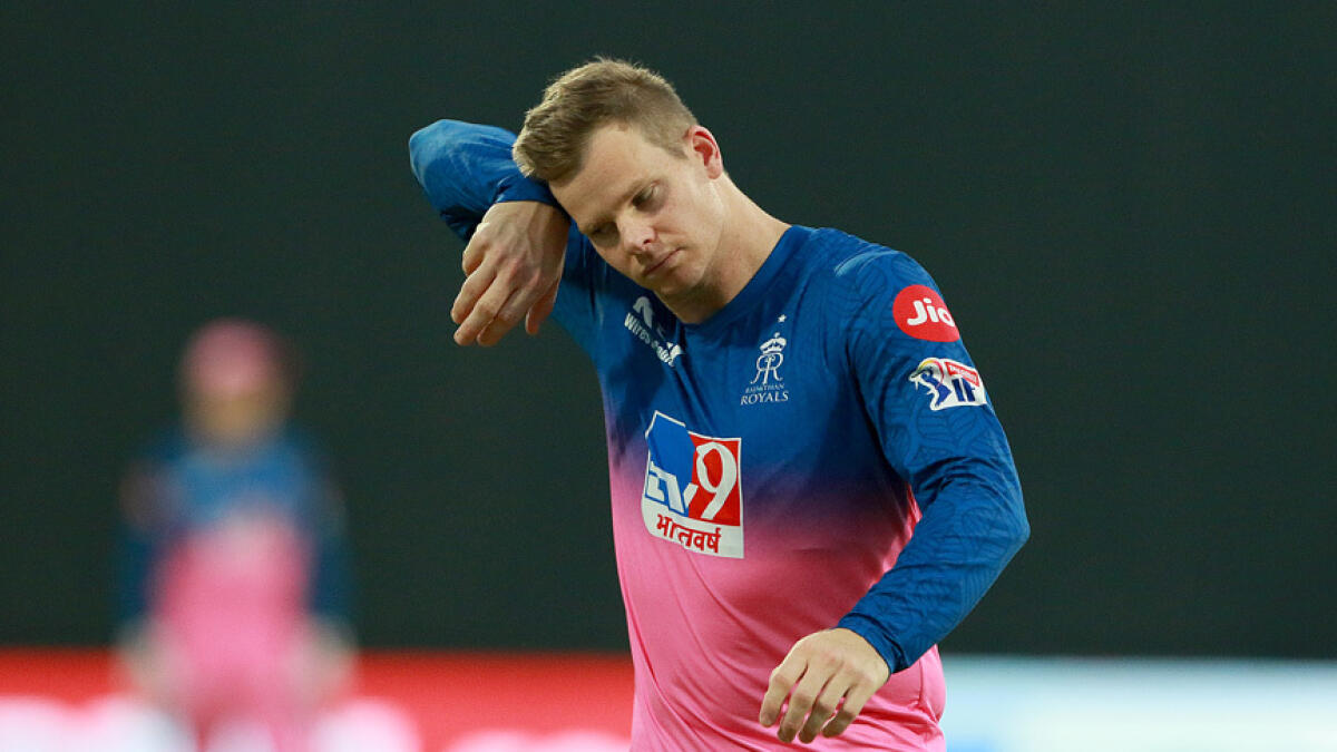 Steve Smith's captaincy is under the scanner after Rajasthan Royals crashed to their fourth straight defeat in the IPL 2020. - IPL