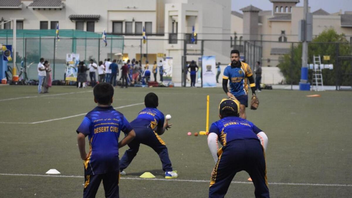 Desert Cubs Sports Academy, which has opened its new branch in Mirdif, is offering free cricket coaching to UAE nationals. (Supplied photo)