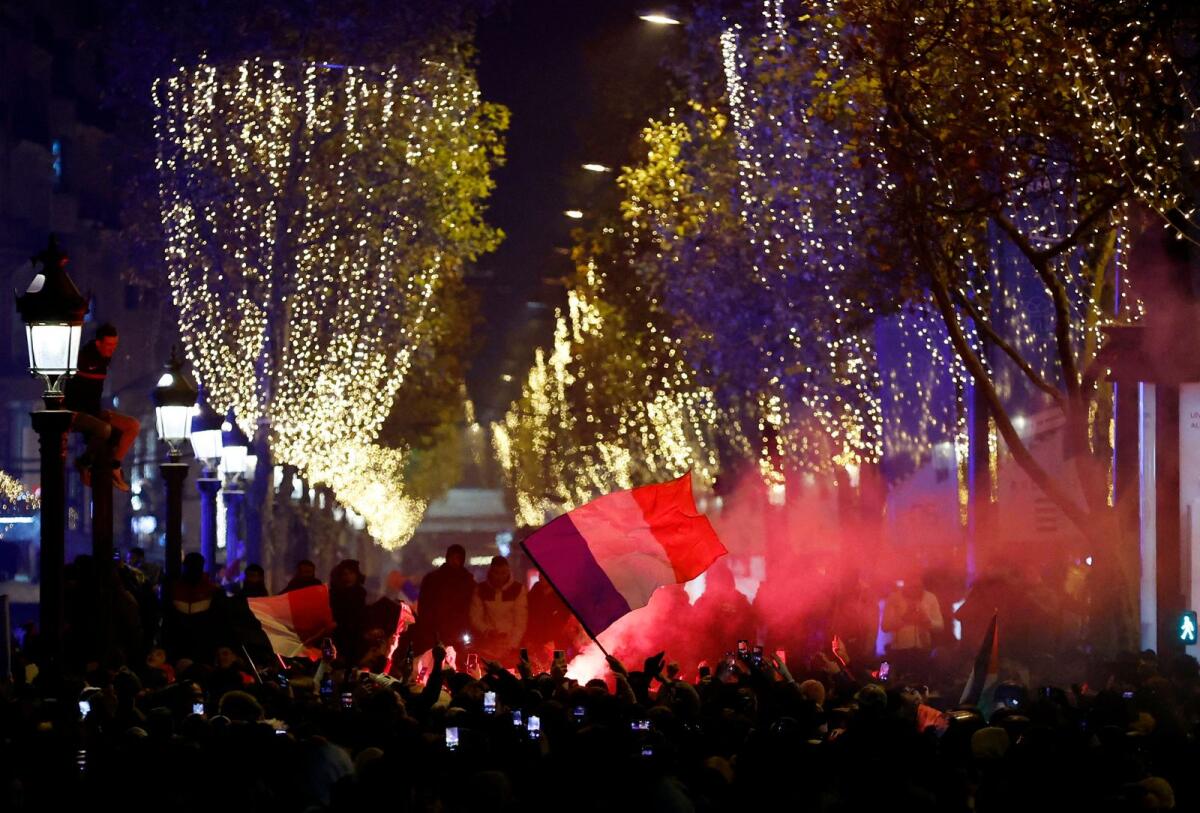 Champs-Elysees. Photo: Reuters