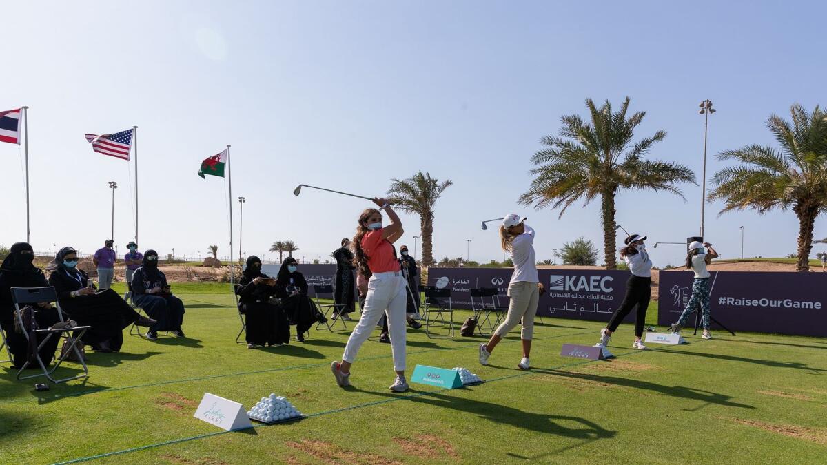 Now, 1,000 new female golfers will be taking to Saudi Arabia’s fairways as members of the Ladies First Club. (Supplied photo)
