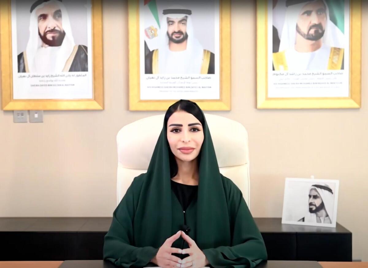 Afra Al Hameli, Director of Strategic Communications Department at the Ministry of Foreign Affairs — Youtube