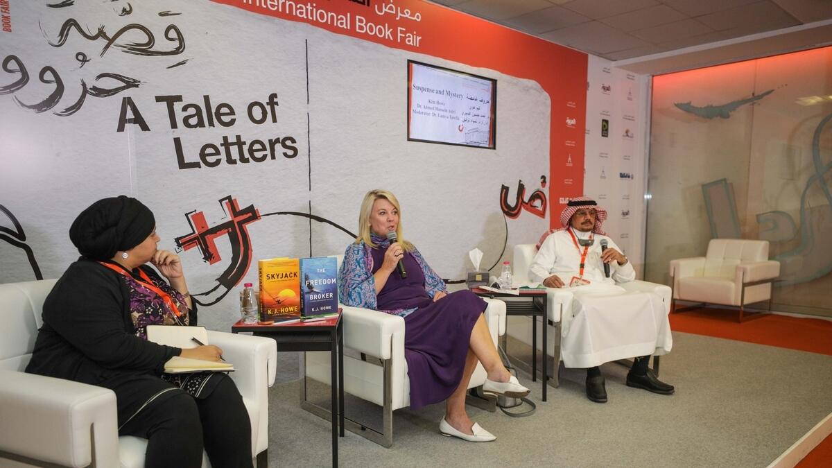 Novelist shares tips for writing thrillers at Sharjah book fair