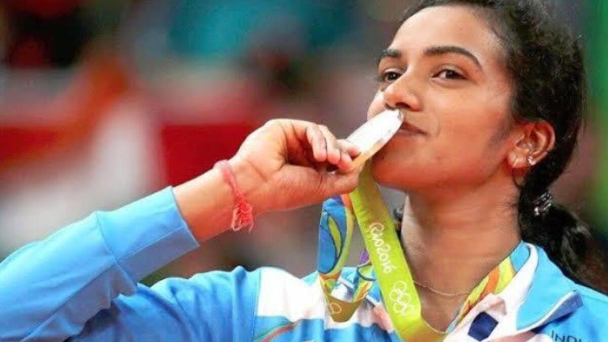 PV Sindhu, the reigning world champion, won the silver medal at the 2016 Rio Olympics. (Twitter)