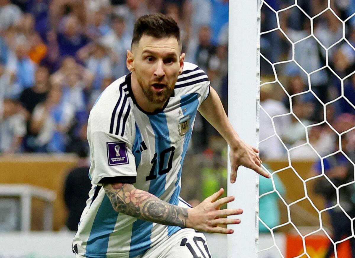 Argentina's Lionel Messi. — Reuters