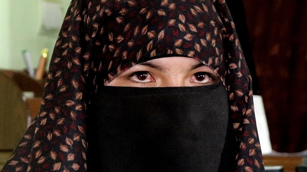 Afghan girl, Taleban