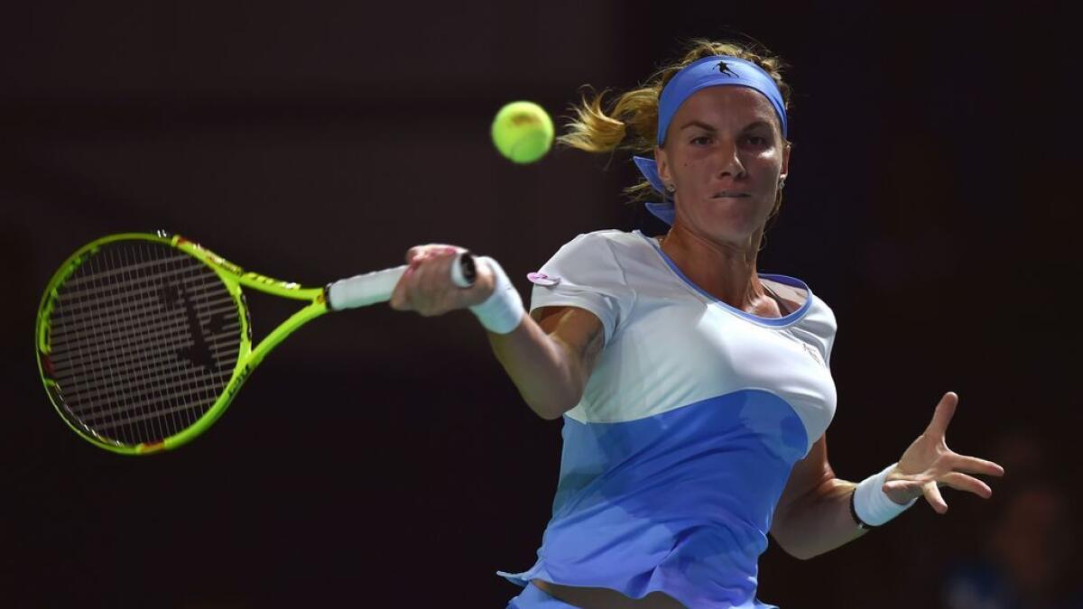 Tennis: Kuznetsova secures last WTA Finals berth