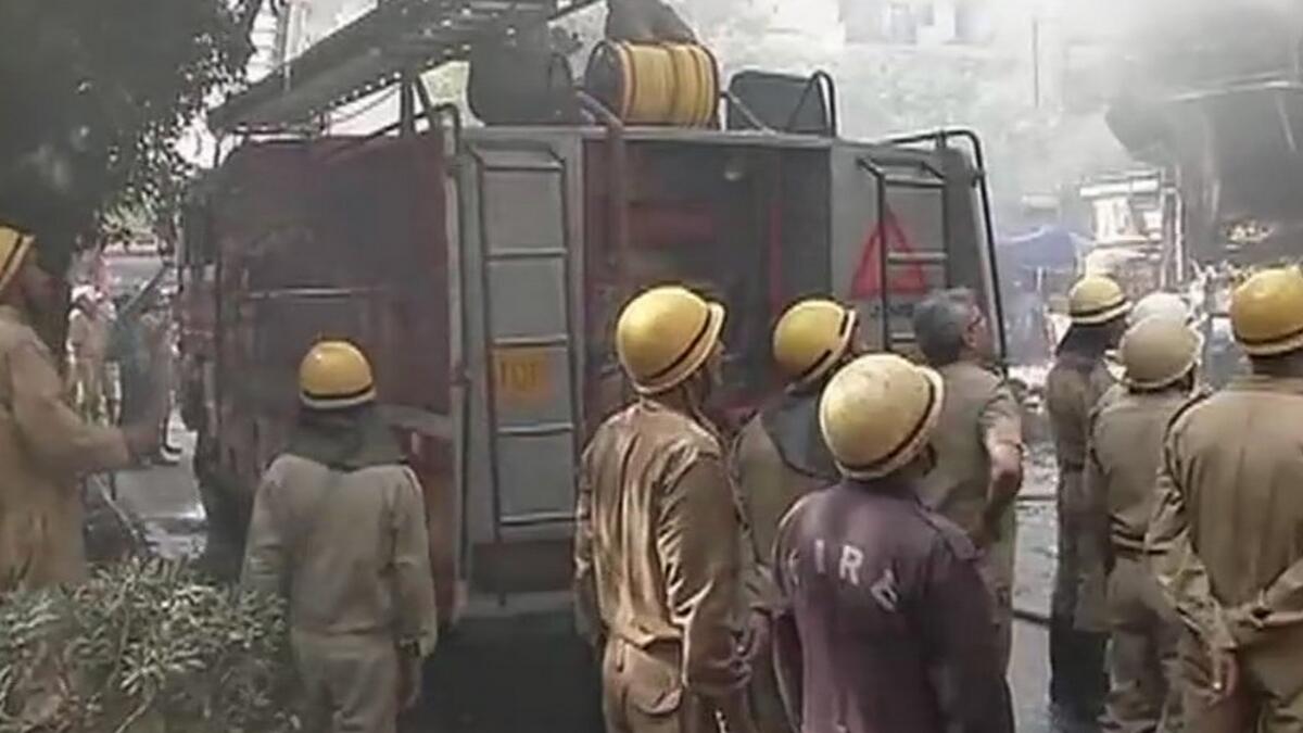 Fire breaks out in Delhi hospital