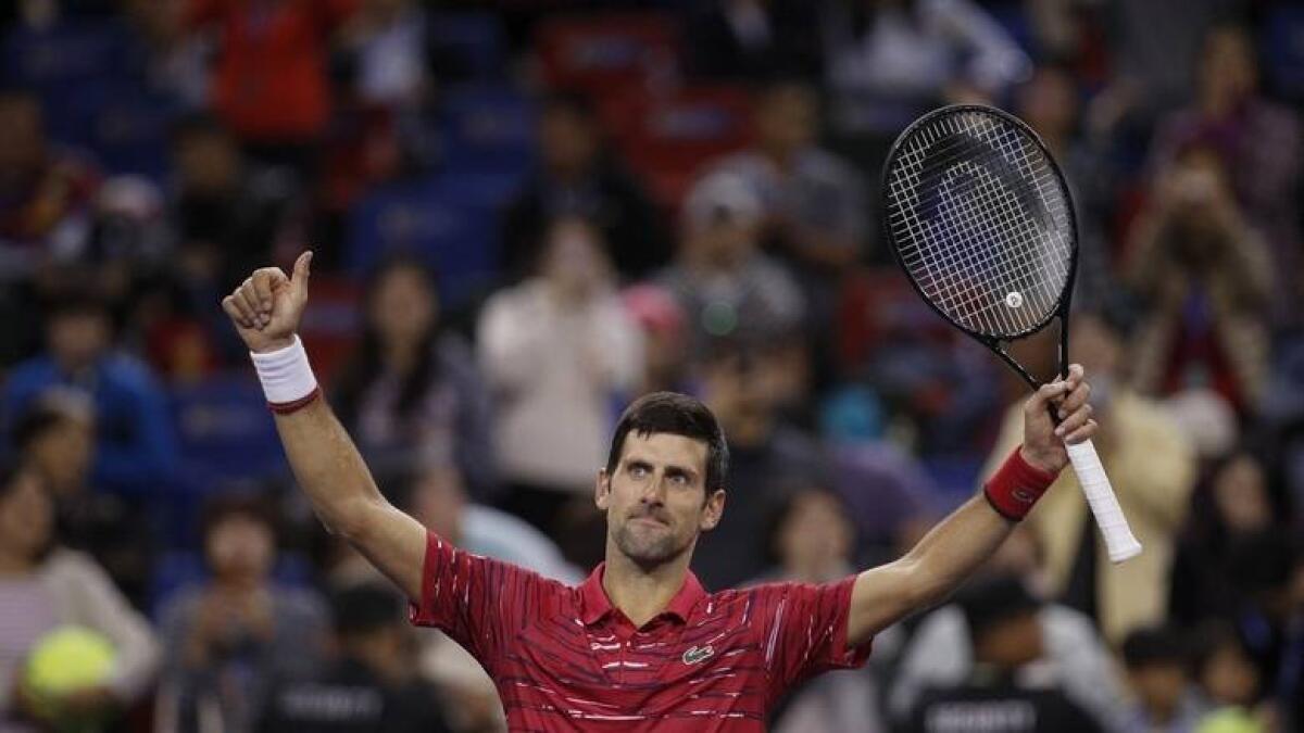 World No.1 Novak Djokovic. - AP file
