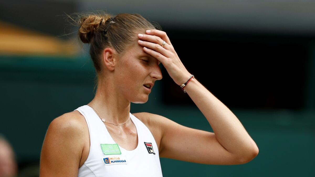 Title favourite Pliskova crashes out of Wimbledon