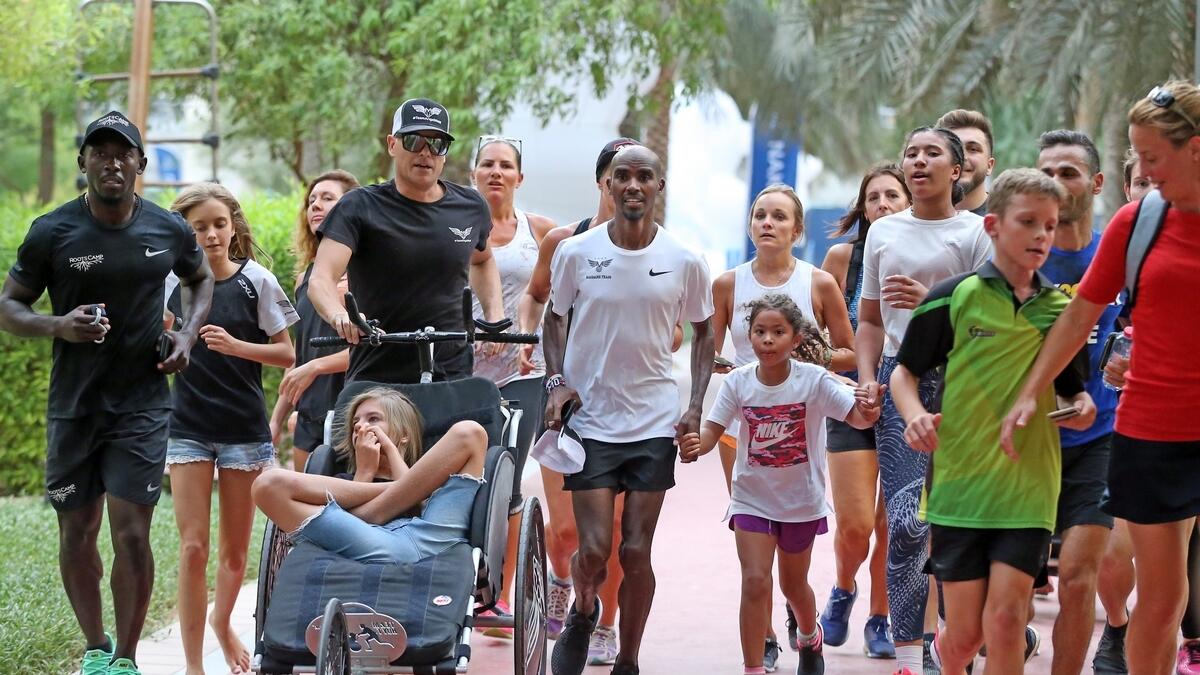Olympic legend Mo Farah hails Dubai Fitness Challenge