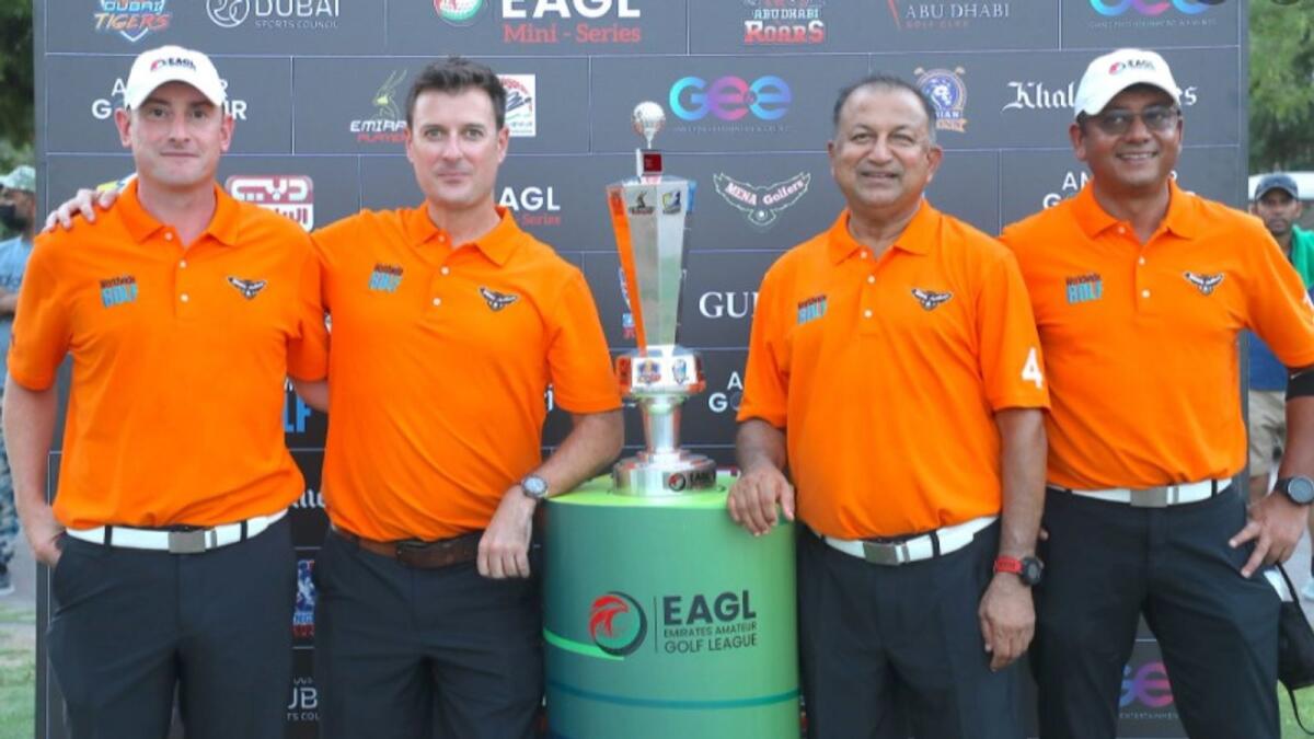 Members of the Mena Golfers team. (EAGL Facebook page)