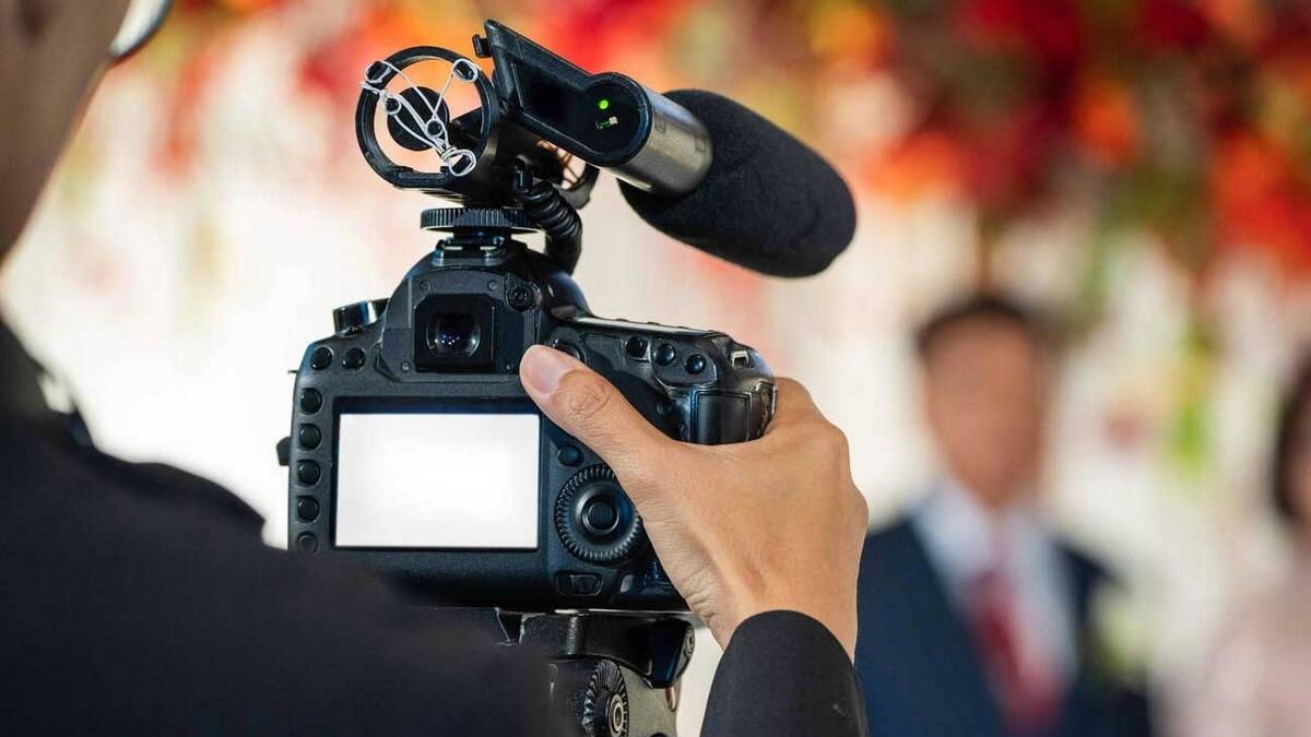 Videographer, dies, filming, wedding ceremony, celebratory firing, wedding