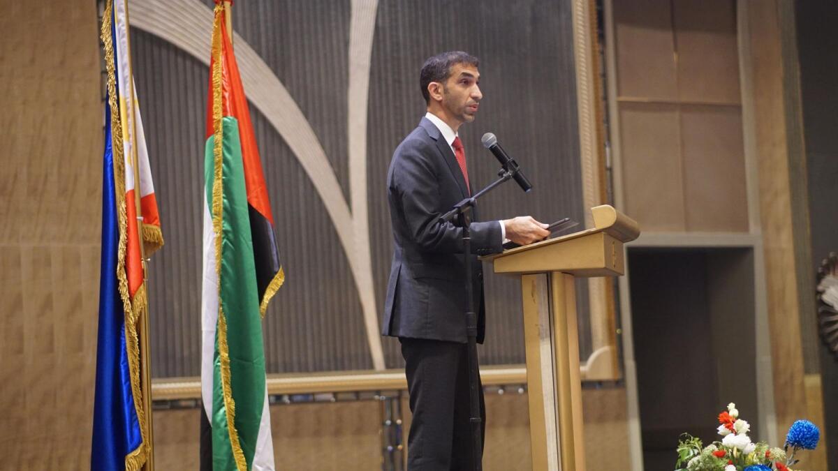 Al Zeyoudi promoted the advantages and incentives offered by the UAE’s dynamic business landscape to Filipino businesses and investors. — Supplied photo