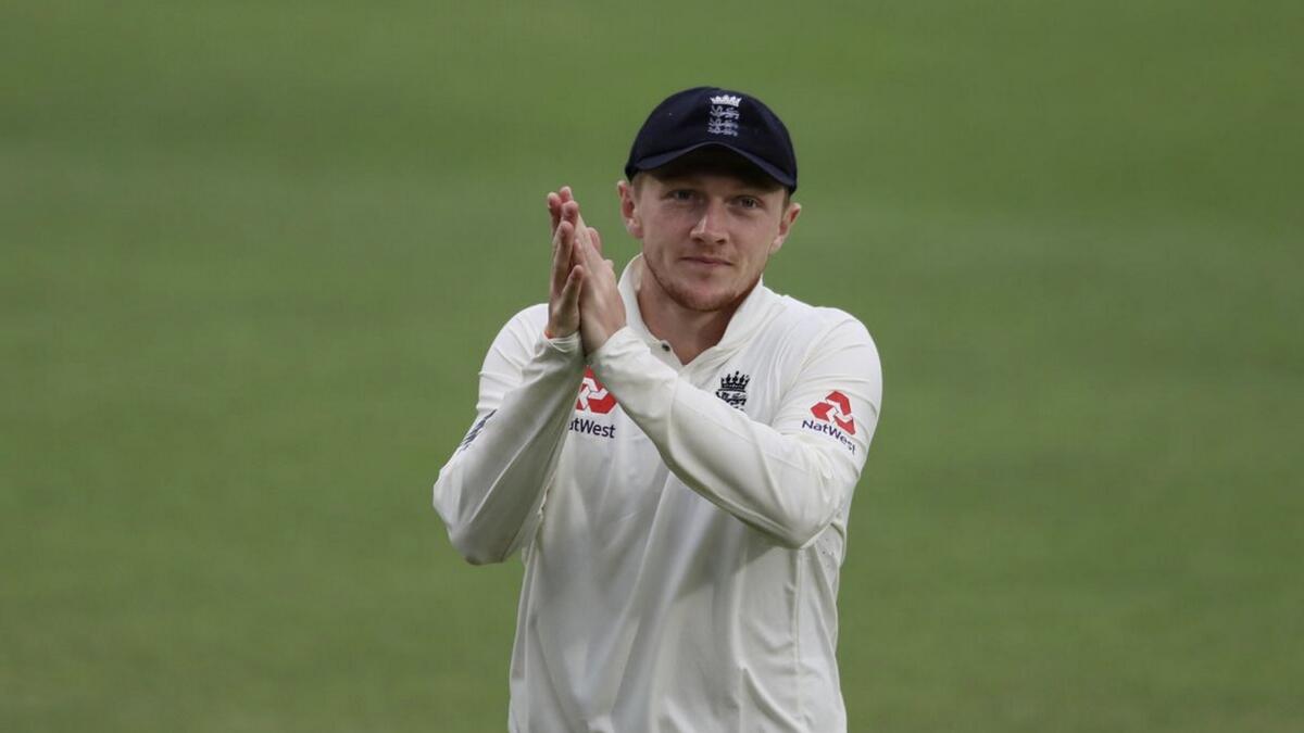 England off-spinner Dom Bess. - Reuters file