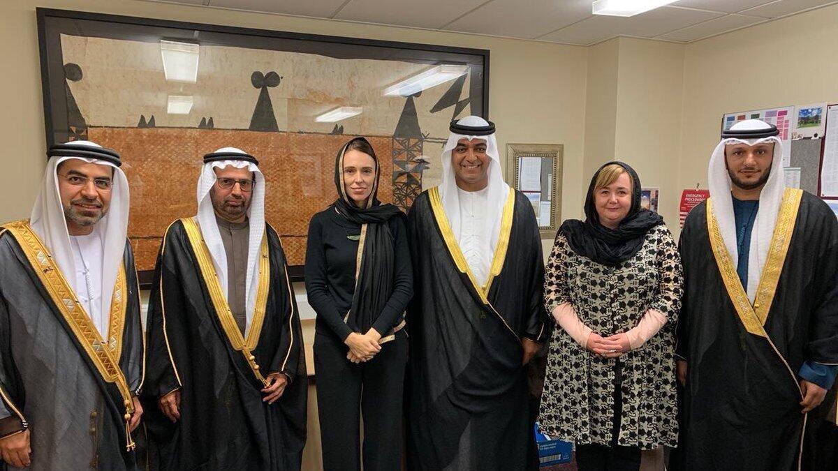 UAE delegation condoles with New Zealand PM over mosque attacks
