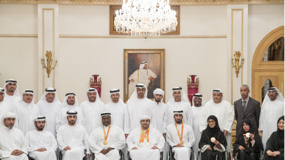 Paralympics: Mohammed bin Zayed praises achievements of Emirati para-athletes