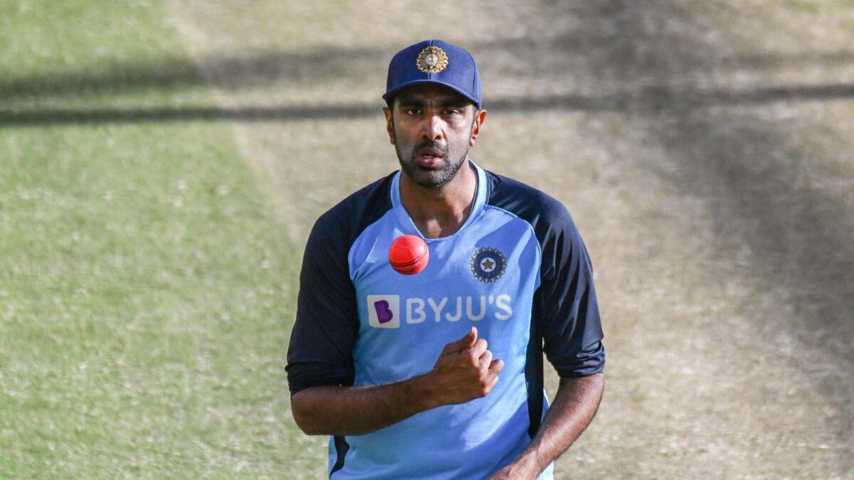 India's Ravichandran Ashwin during a practice session in Adelaide. (AFP)