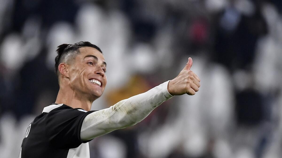 Ronaldo has not played since early August when Juventus were knocked out of the Champions League by Lyon