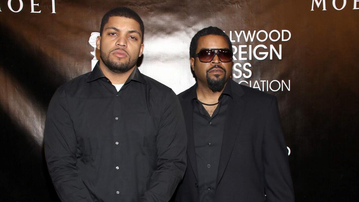 O’Shea Jackson Jr. and Ice Cube.
