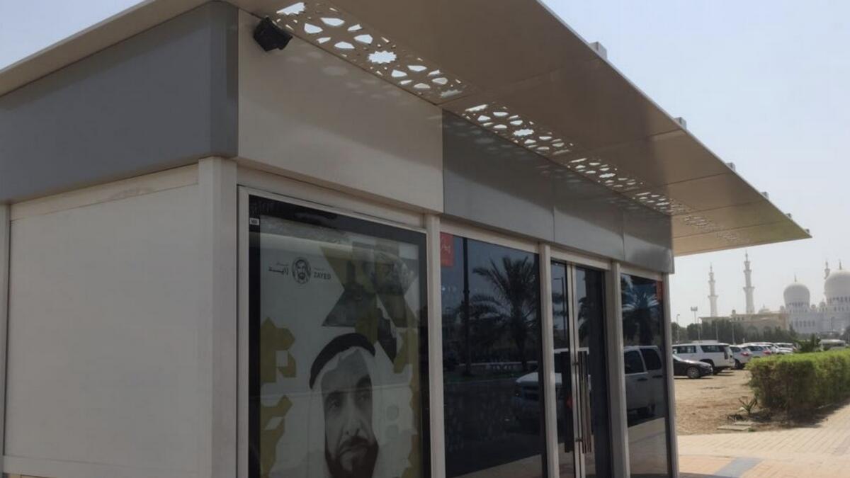 100 new swanky AC bus shelters come up in Abu Dhabi