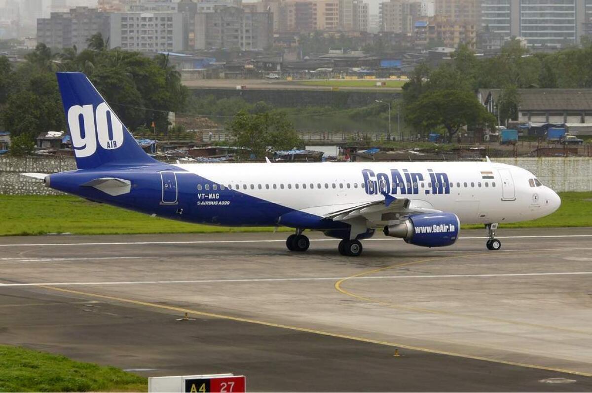 A Go First airline, formerly known as GoAir. Photo: File