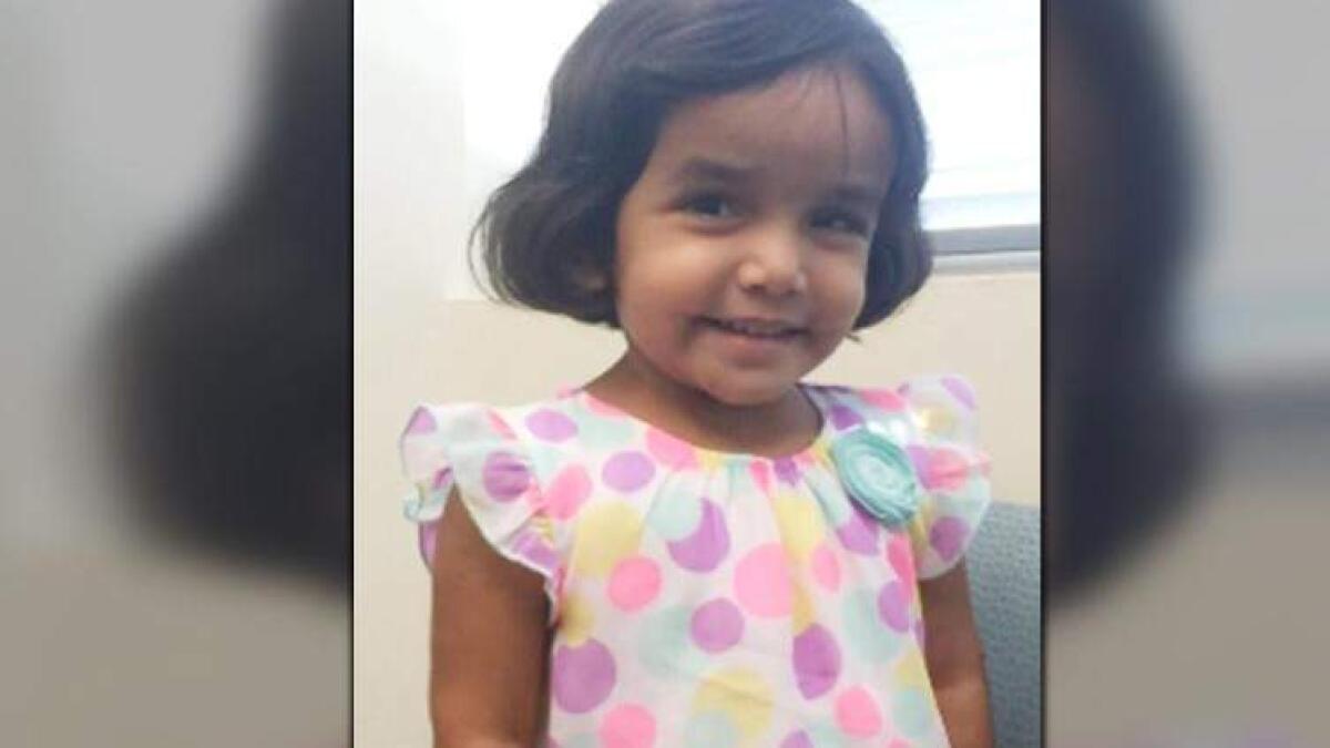 US cops find body during search, most likely of 3-year-old missing Indian girl