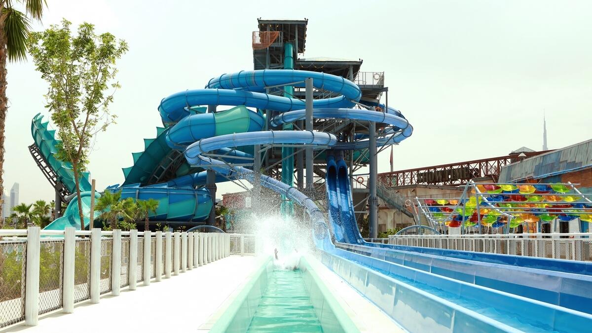 Laguna Waterpark features five main rides, two of which are a first for the Middle East.- Supplied photo