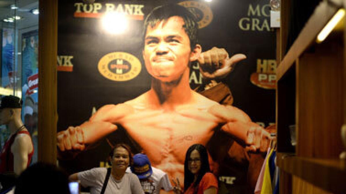 Pacmania sweeps Philippines ahead of Mayweather clash