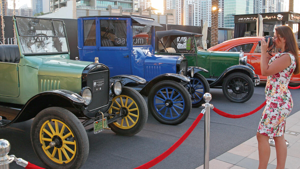 Fall in love with classic cars at Downtown Dubai festival