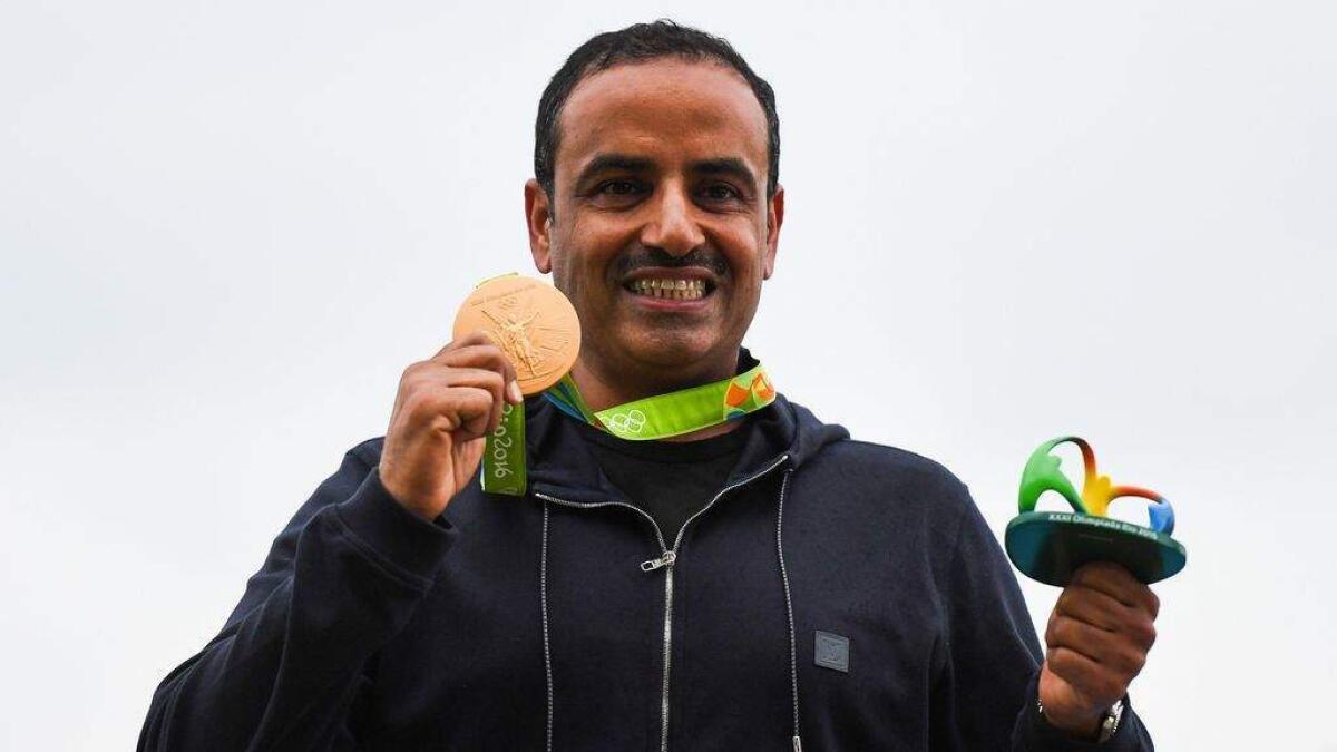 Kuwaits Aldeehani wins double trap gold at Rio Olympics