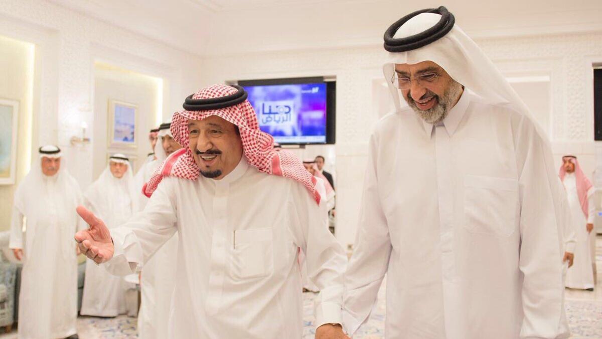 Qatars Sheikh Abdullah thanks Saudi King Salman for opening border for Haj pilgrims