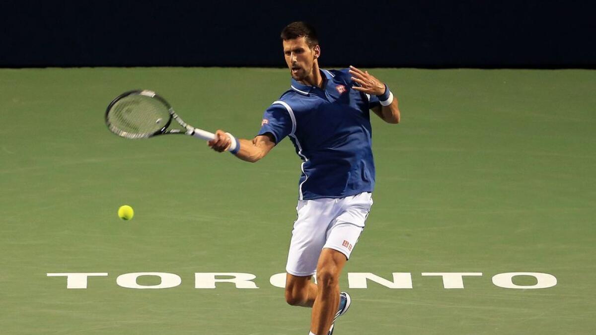Djokovic advances in Toronto