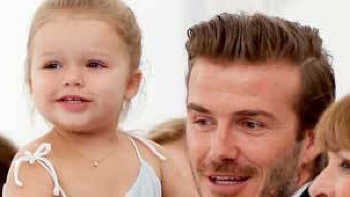 Victoria, David Beckham’s daughter Harper voted most stylish celebrity child