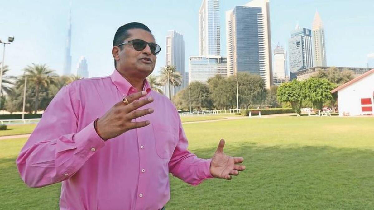 Six-time UAE Champion Trainer Satish Seemar. — KT file