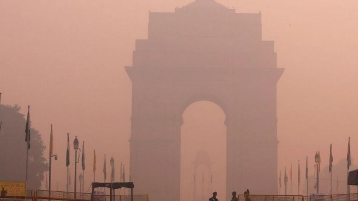 delhi, india, air quality, worsen, 528, aqi