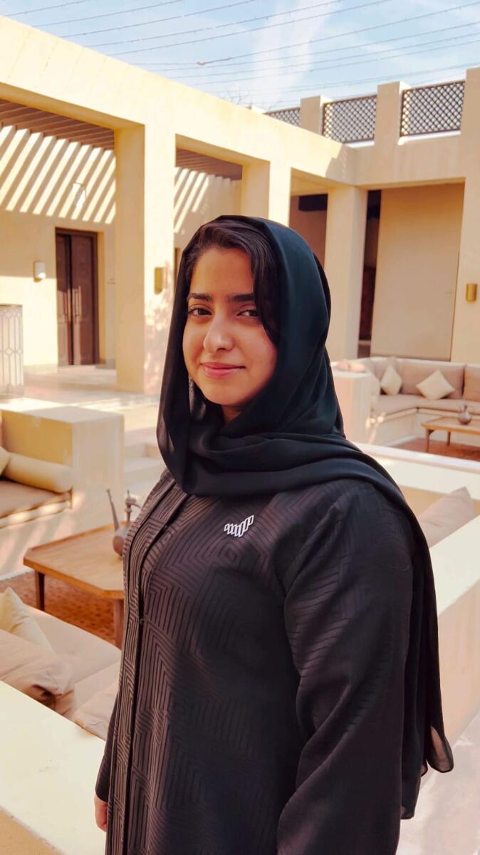 Hessa Alhammadi, government employee. Photo: Supplied
