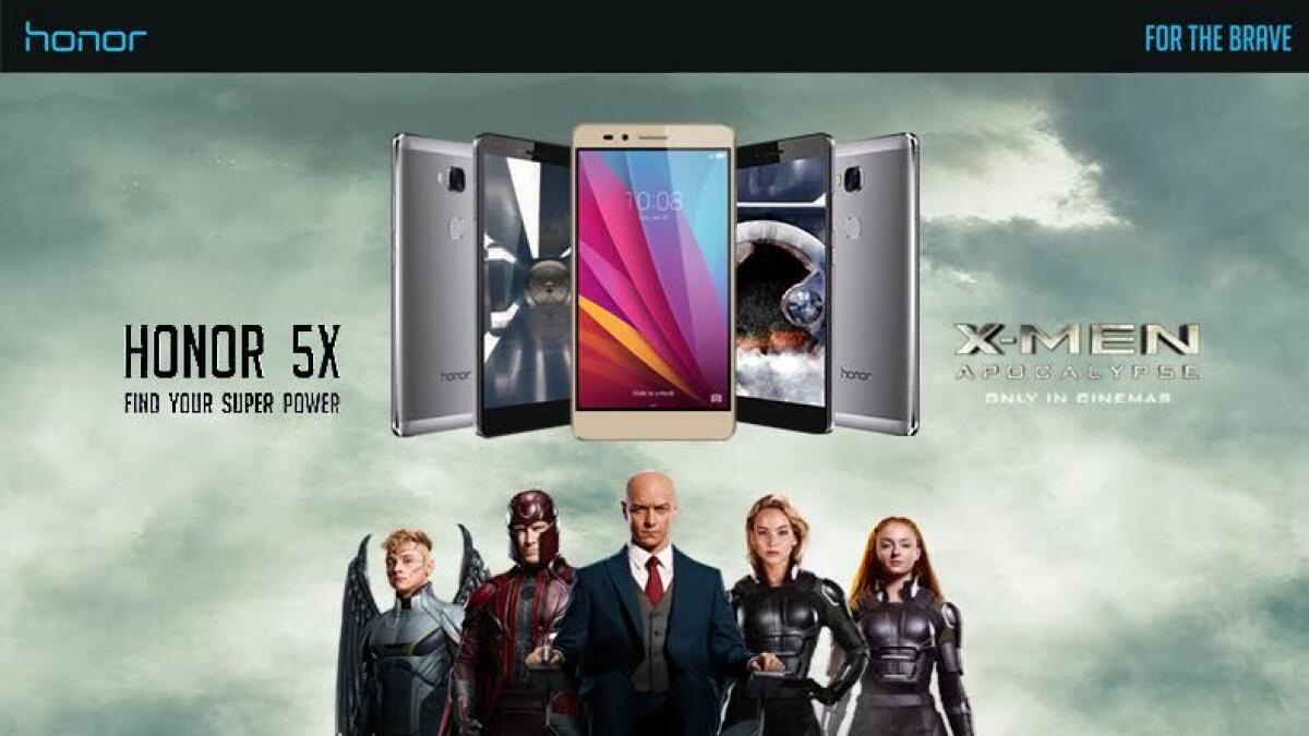 Huawei honor partners with 20th Century Fox and Empire International for X-Men launch