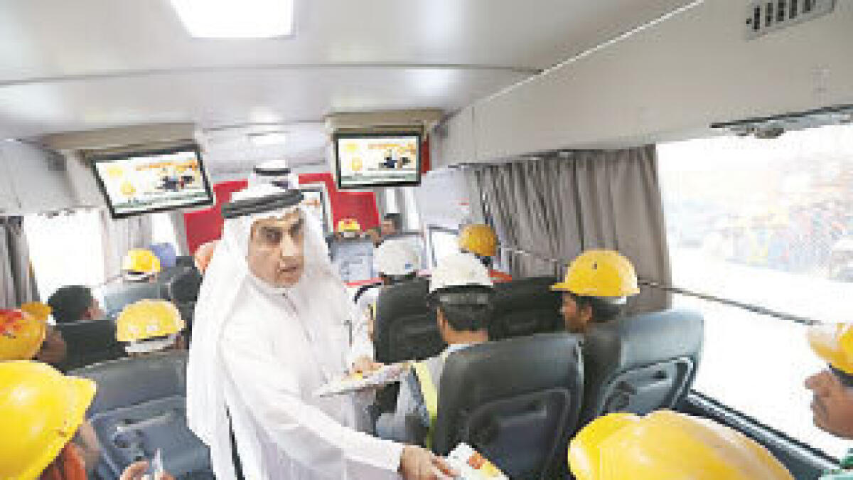 Awareness drive informs workers on rights, safety
