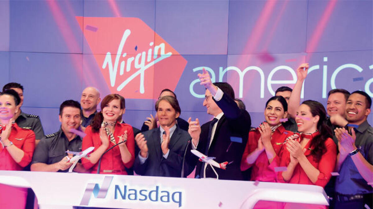 Virgin America high on market debut