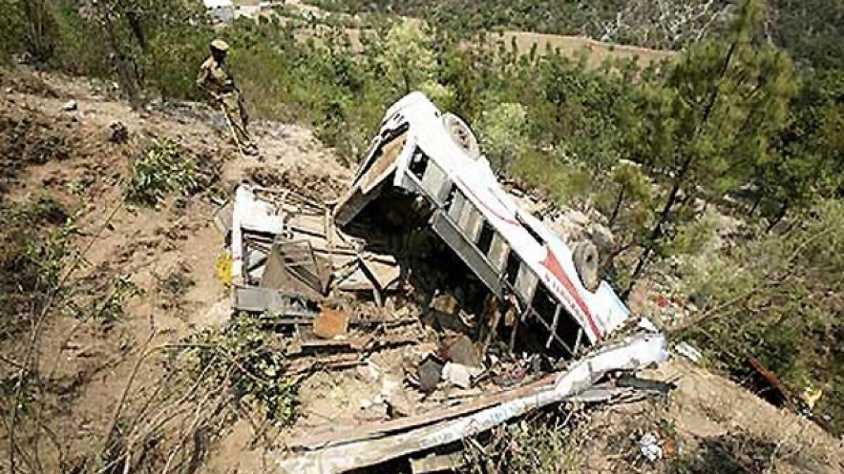 Nine killed, 36 injured in Himachal bus accident