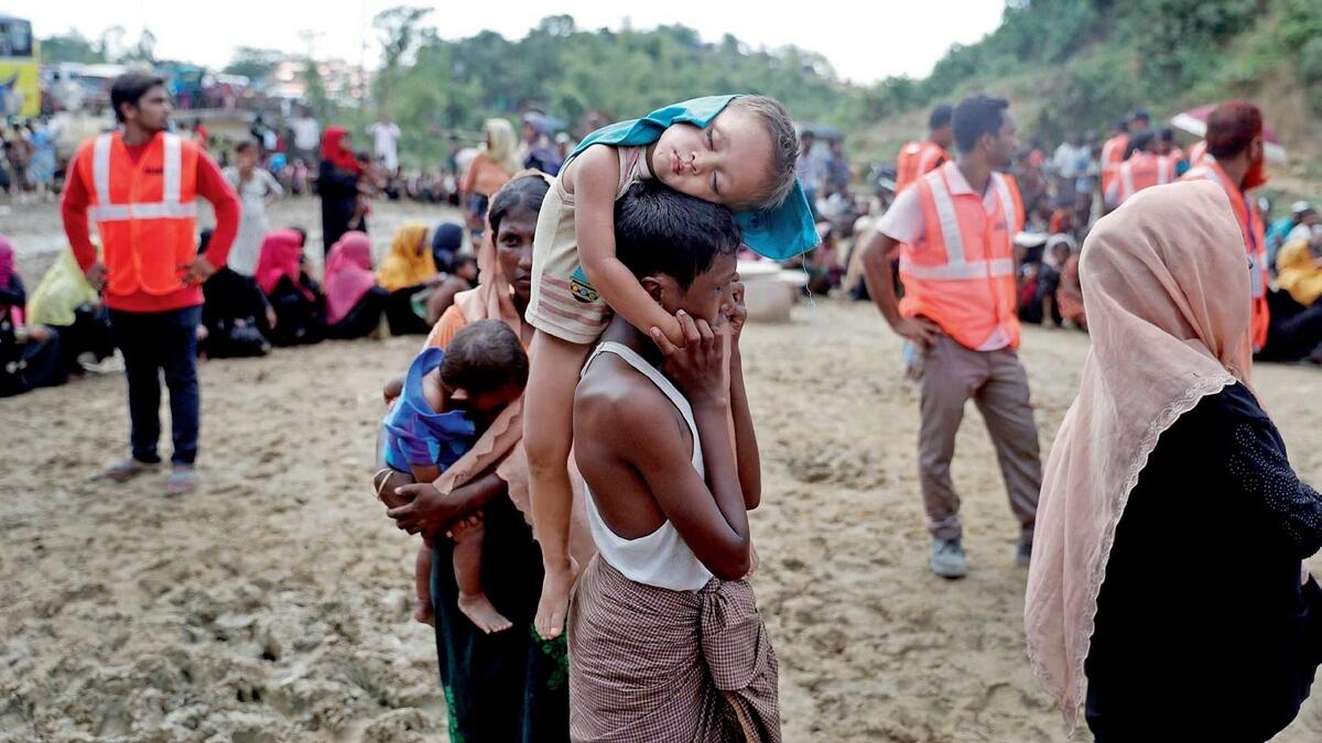 The slaughter of Rohingya and ethnic cleansing has always been the army’s policy. 