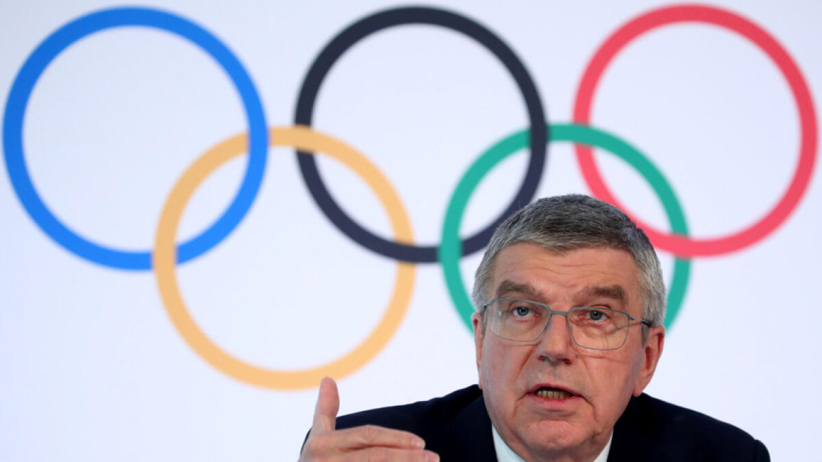 Bach said he could not guarantee all elements of the Games would remain as initially planned. - Reuters