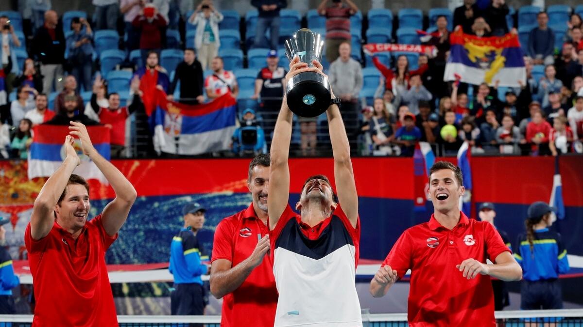 Djokovic leads Serbia to ATP Cup glory