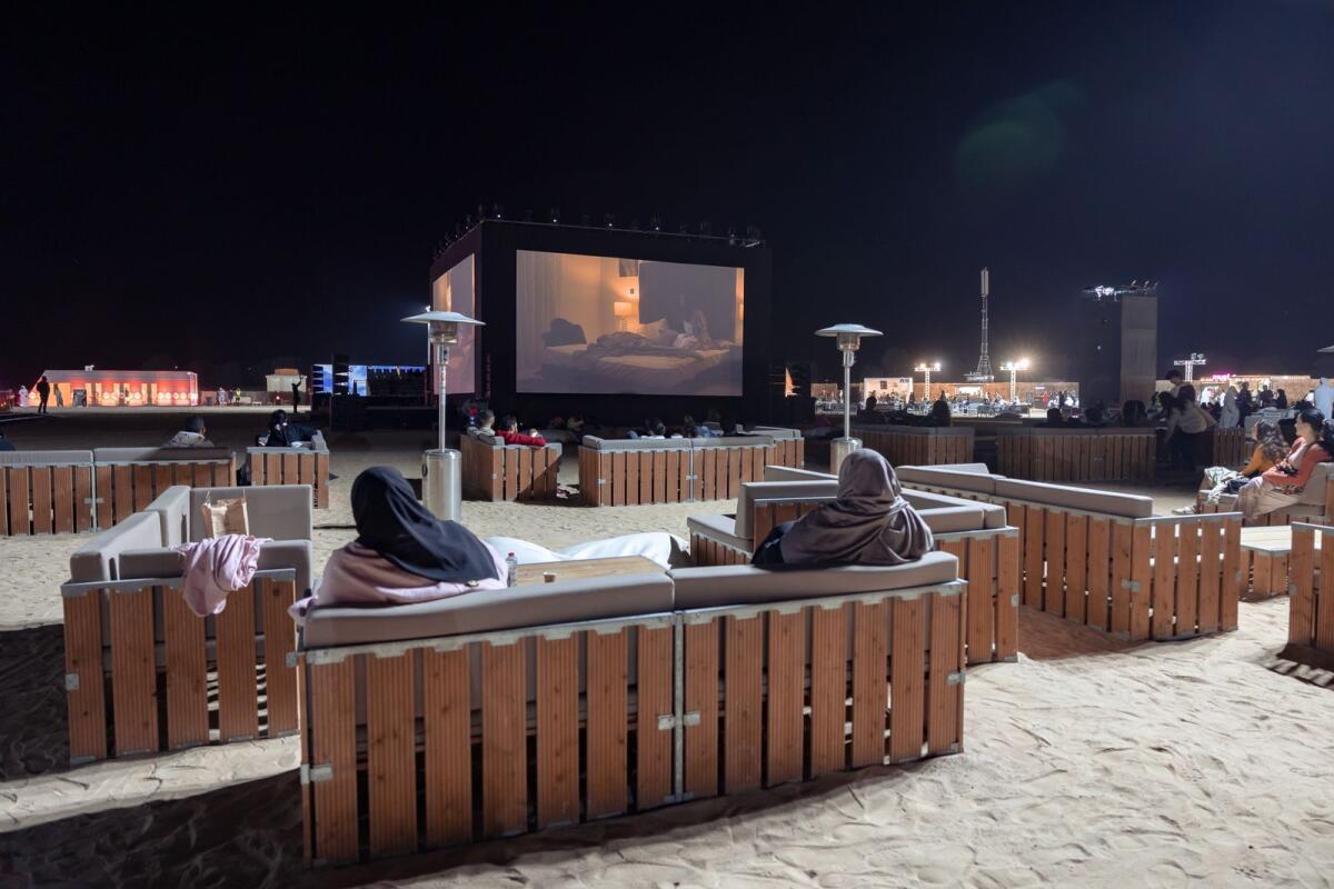 'Al Marmoom: Film in the Desert' festival. Photo: WAM