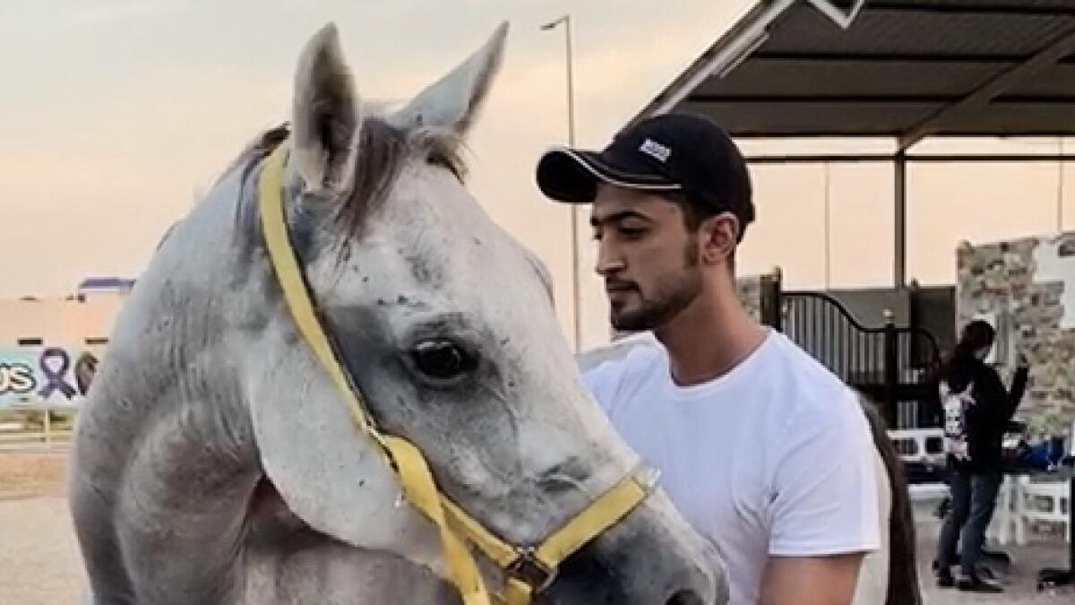 Ahmad Al Falasi is the first in the UAE to be awarded a Bachelor of Science with Honours in Equine Studies (Sports Horse Performance) from the University of Essex in the UK.